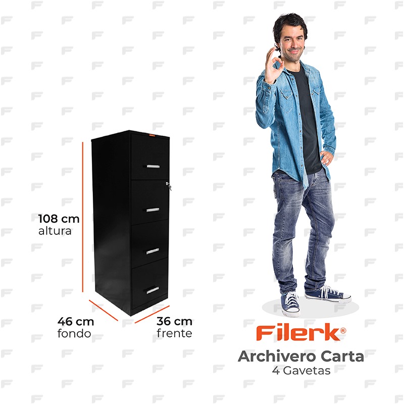 archivero metalico filerk