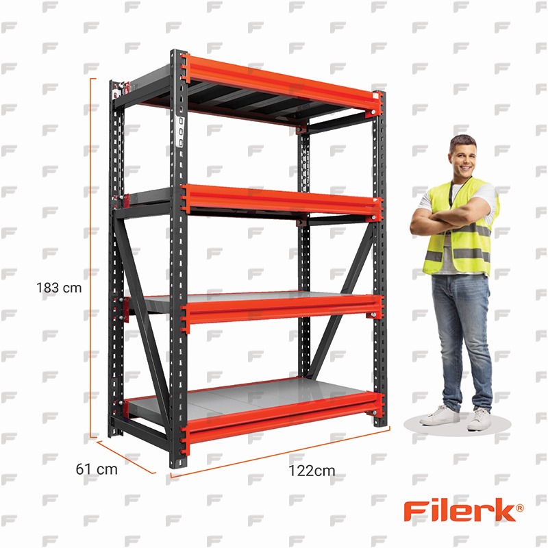 medidas rack metalico